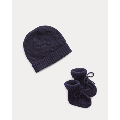 Cashmere Hat & Booties Set | Hats & Mittens ACCESSORIES | Ralph Lauren