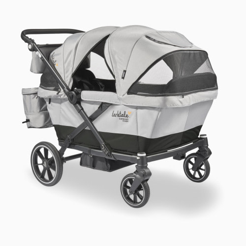 Larktale Caravan Coupe Quad Stroller Wagon - Gray/Black