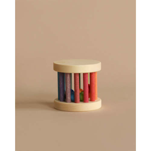 Grimm's Mini Rolling Rattle Wheel