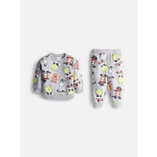 Shrek Baby Boys Cozy and Comfortable Fleece Sweatshirt and Pants, 2-Piece, Sizes 0/3M-24M