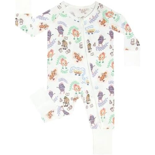 GUISBY Baby Boys' Pajamas Sleep N Play, Baby Clothes, Long Sleeve, Footless,Newborn-2T