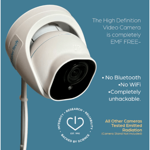 No WiFi & No EMF Wired Baby Monitor System