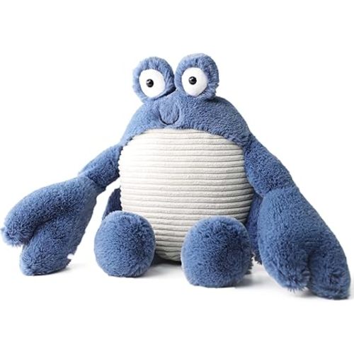 RECUR Plush Callinectes Sapidus Crab Stuffed Animal,Soft Plushie,12 Inches,Adorable Gift for All Ages