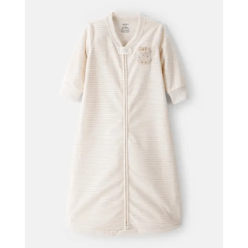 Baby Loose Fit Long-Sleeve Wearable Blanket - Cream | Carter's