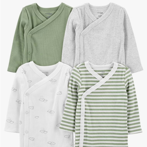 Simple Joys by Carter's unisex-baby 4-pack Side Snap Bodysuit