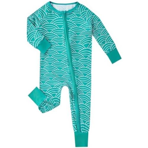 MOSSRIVER Bamboo Viscose Baby Long Sleeve Romper, Cute Pumpkin Prints Zipper Footless Jumpsuit, Toddler One-Piece Outfits