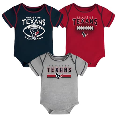Outerstuff NFL Newborn Infants Touchdown 3 Piece Onesie Creeper Bodysuit Romper Set