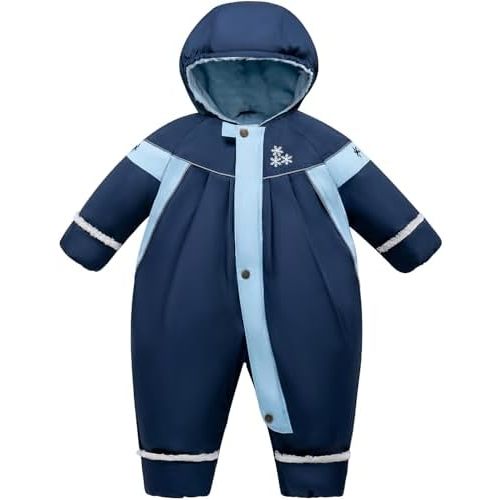 Baby Snowsuit Neutral Baby Girl/Pink Newborn Casual Hooded Romper