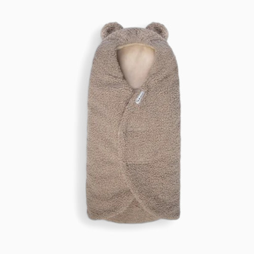 7AM Enfant Nido Bebe Teddy Infant Wrap - Oatmeal Teddy, 0-6 M
