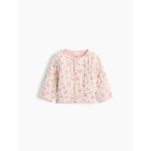 Baby Quilted Gauze Reversible Jacket
