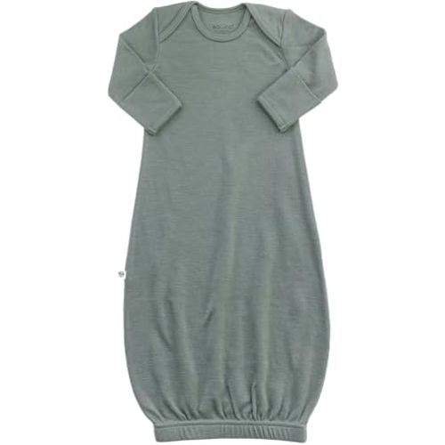 Woolino Infant Nightgown - 100% Superfine Merino Wool Baby Gowns