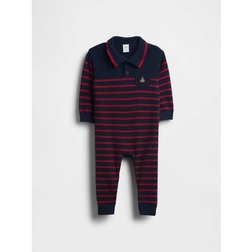 Baby Polo Sweater One-Piece | Gap