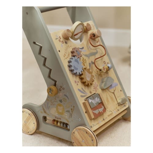Little Dutch Safari Friends Wooden Baby Activity Walker