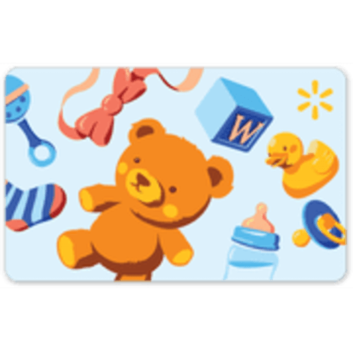 Baby Teddy Walmart eGift Card [Email Delivery]