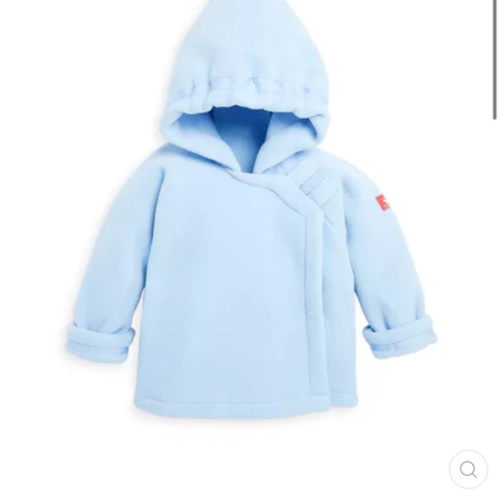 Warm Plus Coat  - Light Blue