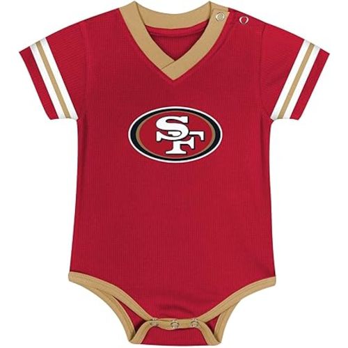 Outerstuff NFL Newborn & Infants 0-24 Months Official Game Day Primary Logo Onesie Creeper Jersey