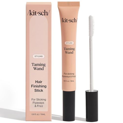 Kitsch Fly Away Stick for Hair - Edge Control Stick for Flyaways, Baby Hairs & Bangs - Taming Wand Hair Mascara - Travel Size Styling Essential – 18mL