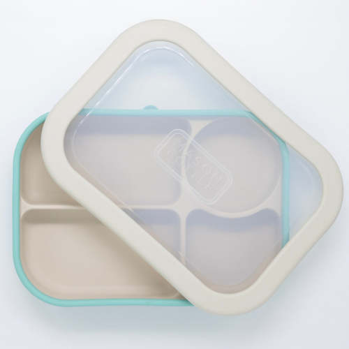 First Bites™ Silicone Plate – Mason Bottle