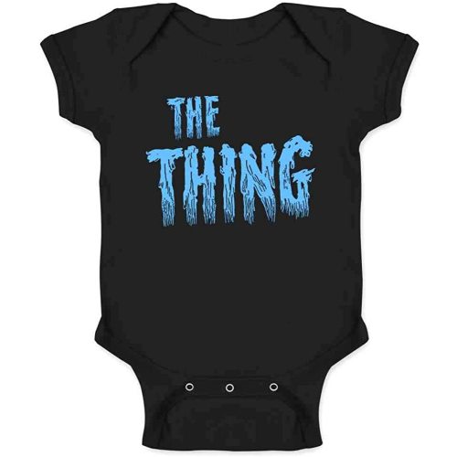 Pop Threads Horror Movie Scary Funny Halloween Jason Retro 80s Infant Baby Boy Girl Bodysuit