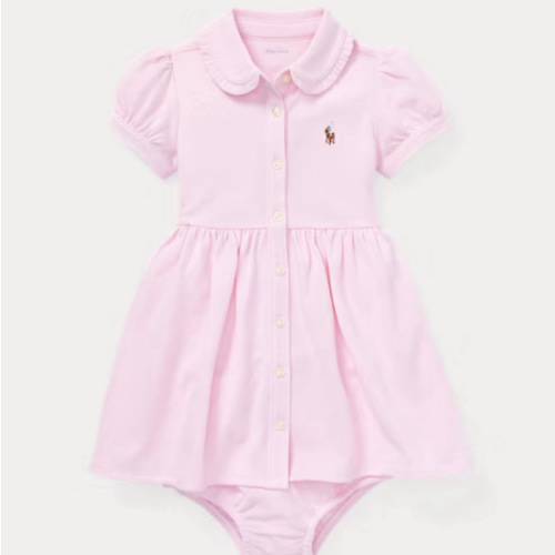 Knit Mesh Oxford Dress & Bloomer | Ralph Lauren