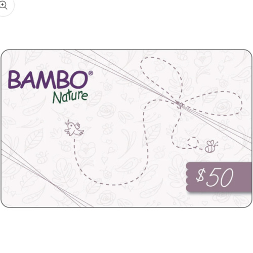 Bambo Nature Diaper Gift Cards