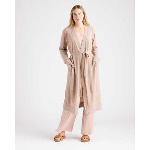 Cashmere Robe | Quince in Oatmeal