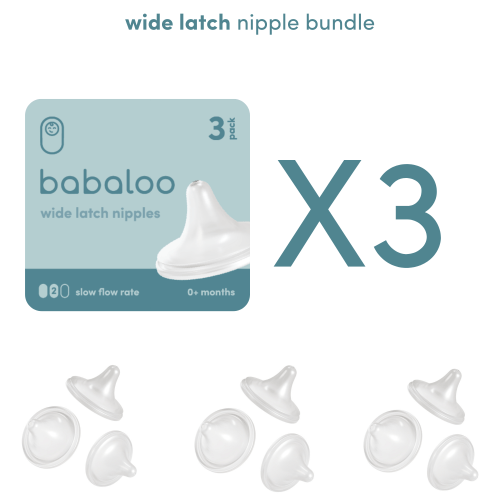 wide latch nipple bundle