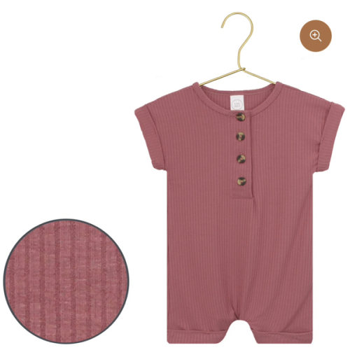 Marjorie Ribbed Romper