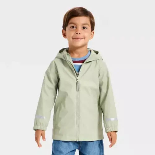 Toddler Boys' Quilted Puffer Vest - Cat & Jack™ Gray 3T
