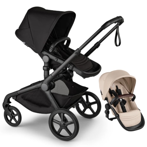 Kangaroo Seat Complete Stroller + Sibling Seat