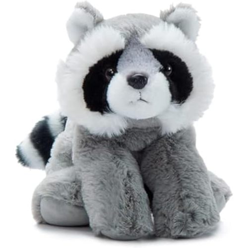 The Petting Zoo Raccoon Stuffed Animal Plushie, Gifts for Kids, Wild Onez Wildlife Stuffed Animals, Raccoon Plush Toy 9 inches
