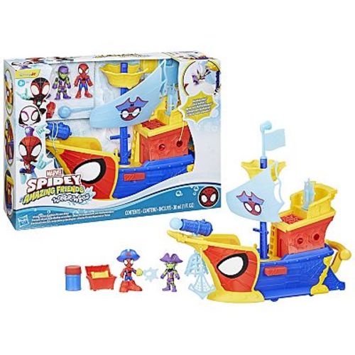 Hasbro Marvel Water-Webs Bubble Pirate Ship