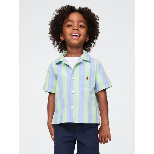 Baby & Toddler Organic Cotton Cabana Shirt