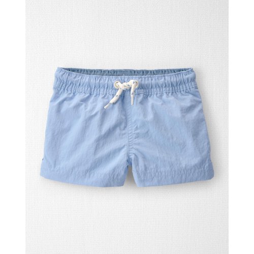 Baby Boy Recycled Solid Swim Trunks - Little Planet | Carter's