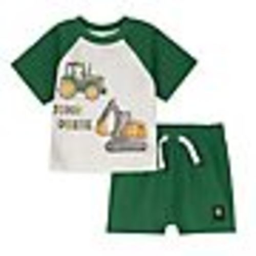 John Deere Kid's Short Sleeve Mini Short Set at Tractor Supply Co