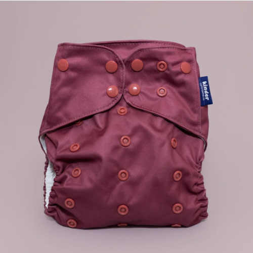 Solid Color: Essentials Pocket Cloth Diaper with Athletic Wicking Jersey, Grows with your Baby