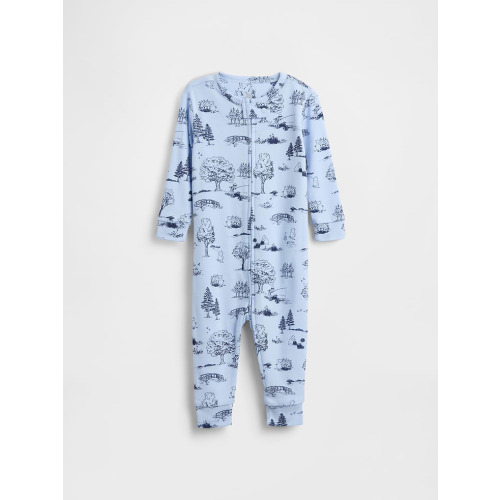 Baby Winnie The Pooh Organic Cotton One-Piece