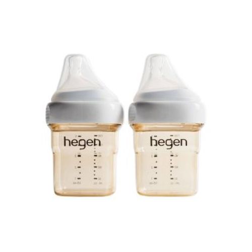 Hegen PCTO PPSU Anti-Colic Feeding Bottles - Amber - 5oz/2pk