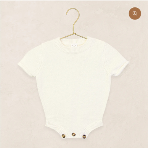 Knit Onesie - Ivory
