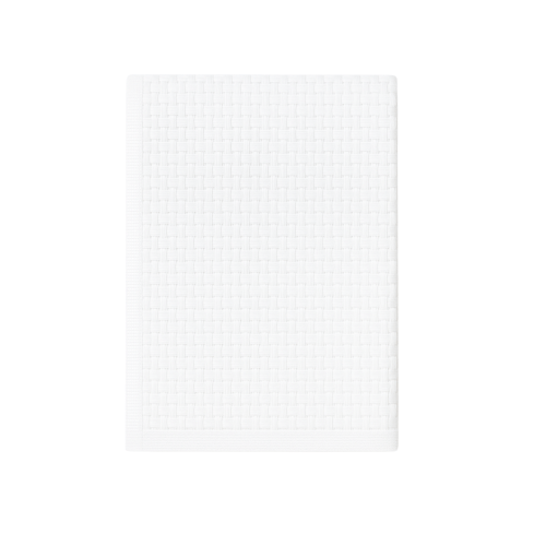 Stonewashed Basket Weave Blanket with Binding