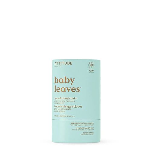 Attitude Unscented Baby Face & Cheek Balm, 30 GR