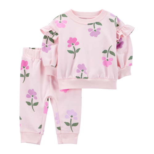 Carter's Child of Mine Baby Girl Outfit Set, 2-Piece, Sizes 0/3-24 Months