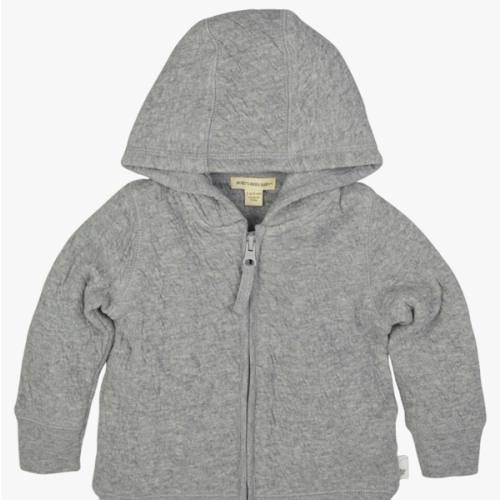 Burt's Bees Baby Unisex Jacket, Lightweight Zip-up Sweatshirt Hooded Coat or Vest, Organic Cotton