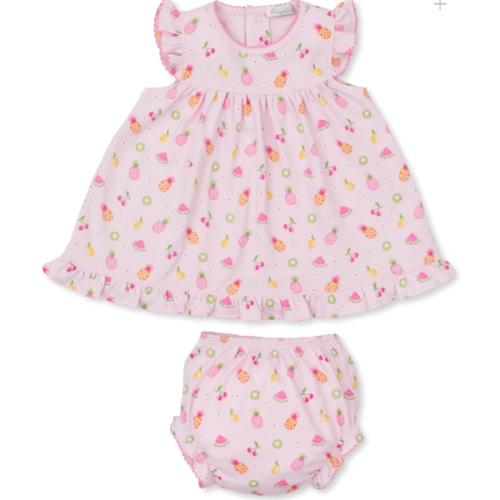 Fruit Fiesta Pink Dress Set
