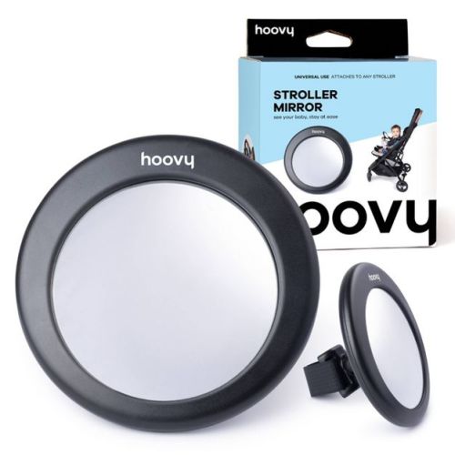 Hoovy 'Look at Me' Stroller Mirror: Car Seat Accessory, Compatible With Most Strollers, Back Seat Mirror