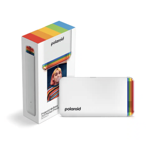 Polaroid - Hi-Print 2x3 Pocket Generation 2 Photo Printer - White