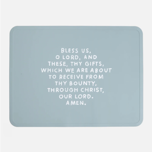 Meal Blessing Silicone Placemat