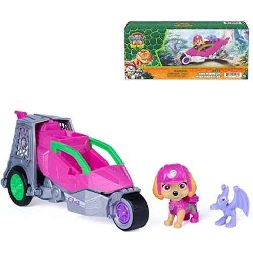PAW Patrol: The Dino Movie, Skye Dino Rescue Jet & Action Figure Set