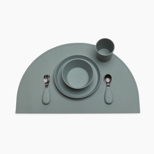 AEIOU Toddler Tableware Gift Set - Sage
