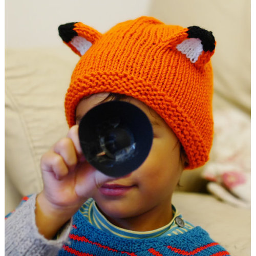 Knitting Pattern PDF: Will Scarlet the Fox